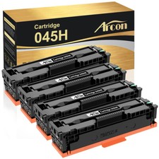 4PK Black for Canon 045 H Toner Cartridge imageClass MF632Cdw MF634Cdw LBP612cdw picture