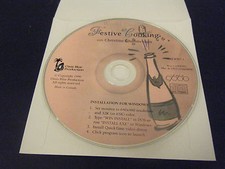 World Cuisine Festive Cooking w/Christine Chamberlain (PC, 1996) - Disc Only picture