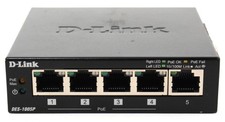 D-Link DES-1005P 5-Ports 10/100 Ethernet Network Switch w/ 1 PoE; 6162172 picture
