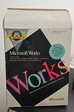 Microsoft Works Academic 1.05 5 1/4” Floppy Disks picture