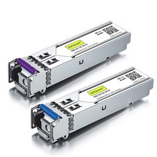 10Gtek a Pair of 1.25G SFP Bidi Transceiver, 1000Base-BIDI SingleMode Simplex... picture