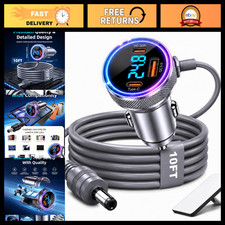4-in-1 Mini Car Adapter & 10FT Power Cable for Starlink Satellite Internet picture