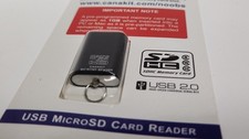 USB 3.0 Micro SD Card Reader - Tiny Keychain picture