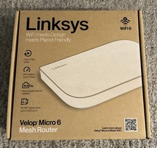 Linksys - Velop AX3000 Dual Band Micro 6 Mesh Router - White  BRAND NEW picture