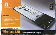 Level One WPC-0300 108Mbps CardBus Adapter, Wireless picture