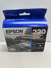 Epson 220 2pk Combo Ink Cartridge - Black picture