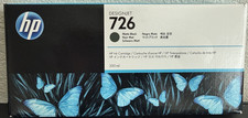 NEW HP 726 (CH575A) Matte Black Genuine Ink Cartridge 300ml - Date July  2021 picture