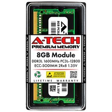 8GB DDR3 PC3-12800 ECC SODIMM Replacement for Hynix HMT41GA7BFR8A-PB Memory RAM picture