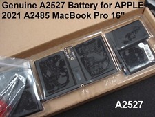 New Genuine OEM A2527 8693mAh battery for APPLE MacBook Pro 16