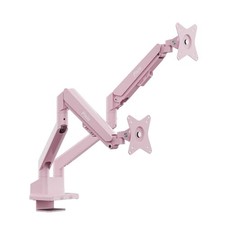  PS1D Wave Monitor Arm Stand Desk Mount - Fits up to 32 inches Dual Pink picture