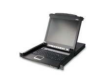 Aten CL5716M 17in 16-Port Single Rail LCD KVM Console picture