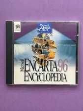 Vintage Microsoft Encarta 96 Encyclopedia CD-ROM Windows 95 Mind Maze picture