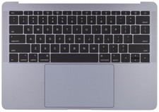 MacBook Pro 13 Top Case Assembly A1708 Keyboard Touchpad + Battery Space Gray picture