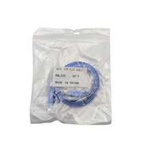 Generic Cable Ethernet Cat6 Flat Blue 3FT Network LAN RJ45 High Speed Connection picture
