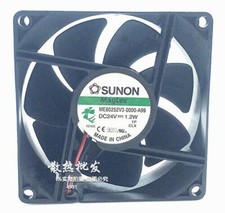 SUNON 8025 8CM ME80252V3-0000-A99 24V 1.2W 2-wire inverter cooling fan picture
