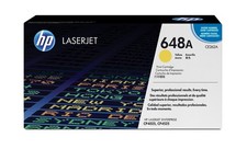 HP 648A Yellow Toner CE262A Genuine OEM LaserJet Sealed picture