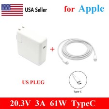 Charger 20.3V 3A 61W Type-C USB-C For Apple Macbook Pro 12''13'' 2016-2019 A1706 picture