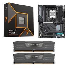 🔥AMD Ryzen 7 9700X-Gigabyte B850 Gaming X-Corsair Vengeance 32GB DDR5 BUNDLE🔥 picture