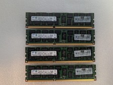 32GB (8GBx4) HP Samsung 2Rx4 PC3-10600R M393B1K70CH0 CH9Q5 HP 500205-071 ECC RAM picture
