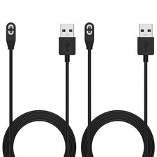 AWINNER 2 Pack Compatible for Shokz Charging Cable,Magnetic 3.3 feet, Black  picture