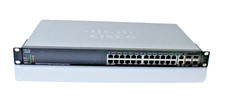 Cisco SG350X-24-K9 V01 24-Port Gigabit Stackable Managed Switch picture