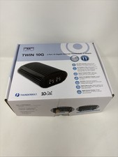 Sonnet TWIN10G-TB2 - 2-Port 10 Gigabit Ethernet Thunderbolt 2 Adapter - Open Box picture