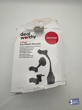 dealworthy Car Mount (2-in-1) Matte Finish 2 pk - Black (1 MOUNT ONLY) picture