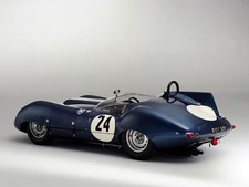 Cars 1959 tojeiro jaguar sports racer race racing retro Desk Mat Stitched picture