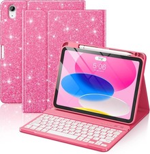 FUWANG for iPad A16 11th 10th Generation Case with Keyboard - T65-14 picture