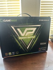 GameMax VP Modular Power Supply VP-600-M-RGB Ultra Quiet 80+ Bronze In Box picture