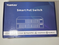 YuanLey 18 Port Gigabit PoE Switch With 16 Poe Unmanaged with 2 1000Mbps Uplink picture