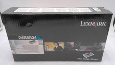 NEW GENUINE LEXMARK 24B5804 CYAN TONER CARTRIDGE picture