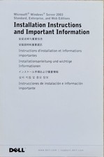 Vintage - Microsoft Windows Server 2003 Installation Instructions, 2003 picture
