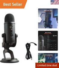 Creators Blue Yeti USB Microphone for PC, Mac, Gaming, Recording, Streaming, ... picture