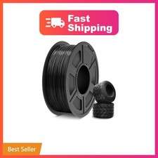 SUNLU TPU Filament 1.75mm,(1kg,Black,95a TPU) | 3D Printer Filament,High Spee... picture