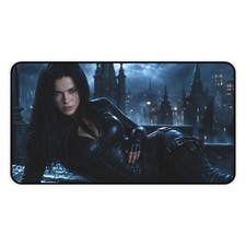 Selene Gothic Desk Mat, Dark Fantasy Mouse Pad for Home Office picture
