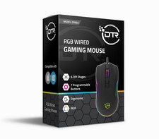 Wired Gaming Mouse RGB LED Backlight USB Wired 7200 DPI Gamer picture