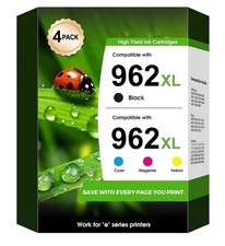 Paquete combinado de cartuchos de tinta 962XL compatibles con HP 962 XL picture