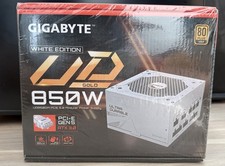 GIGABYTE GP-UD850GM 850W 80 Plus Gold ATX Modular PCIe 5.0 PSU White picture