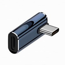 Cablecy USB-C Type C Male to 8P Female Power 480Mbps Data Adapter Low Profile picture