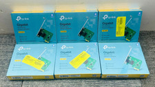 6x TP-Link TG-3468 Gigabit PCIe Network Adapter Card NEW Sealed 8585701 picture