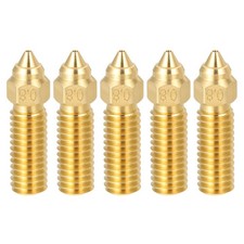 5 Pcs Brass Nozzles, 0.8mm M6 Thread for Carbon 3D Printers picture