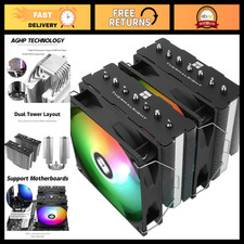 High-Performance ARGB CPU Air Cooler, 7 Heat Pipes, Dual 120mm Fans, AMD/Intel C picture