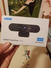 BNWT EMEET SmartCam C960 2K high-def USB webcam 2K sensor,  and Mics picture
