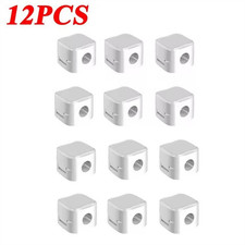 12Pack Black/White Magnetic Winder Clip Cord Organizer Holder Management Charger picture