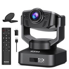 Zoom Certified, NexiGo N990 (Gen 2) 4K PTZ Webcam,Video Conference Camera System picture