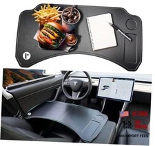 CYBERDESK: Portable Car Table for Tesla Model 3 Carbon Fiber Tesla Model 3/Y/X picture