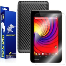 ArmorSuit MilitaryShield Toshiba Excite Go Screen Protector + Black Carbon Skin picture