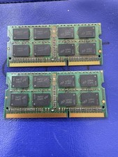 Micron 4GB (2X2GB) PC3-8500S DDR3 So-Dimm Laptop Memory MT8JSF25664HZ-1G1D1 USA picture