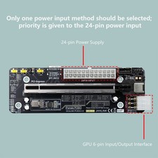 F2D OCuLink Graphics Dock Development Board 64G SFF8612 to PCIe Adapter 8611 picture